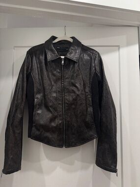ASOS Brown Leather Jacket